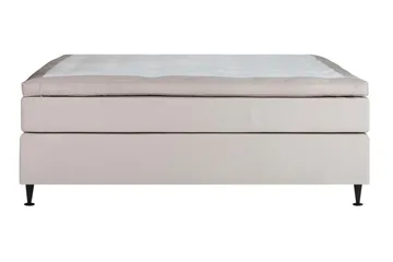 Lysekil Kontinentalsäng 160x200 Beige Without headboard Medium beige - Huonekalut - Sänky - Jenkkisängyt
