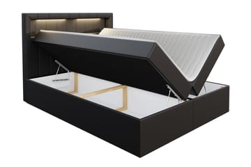 Masone Sängpaketti Kontinentalsänky 120x200 cm - Punainen - Huonekalut - Sänky - Sängyt säilytystilalla