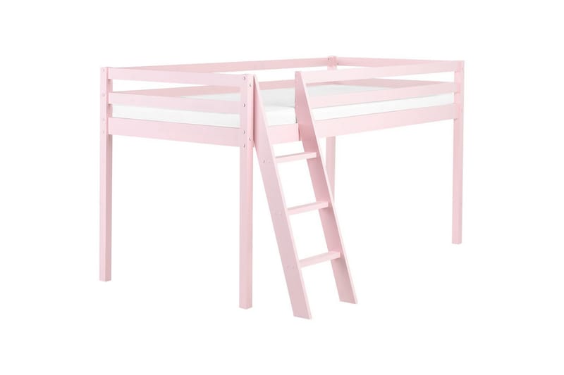 Matala kerrossänky Ascoux - Vaaleanpunainen - Huonekalut - Sänky - Kerrossängyt