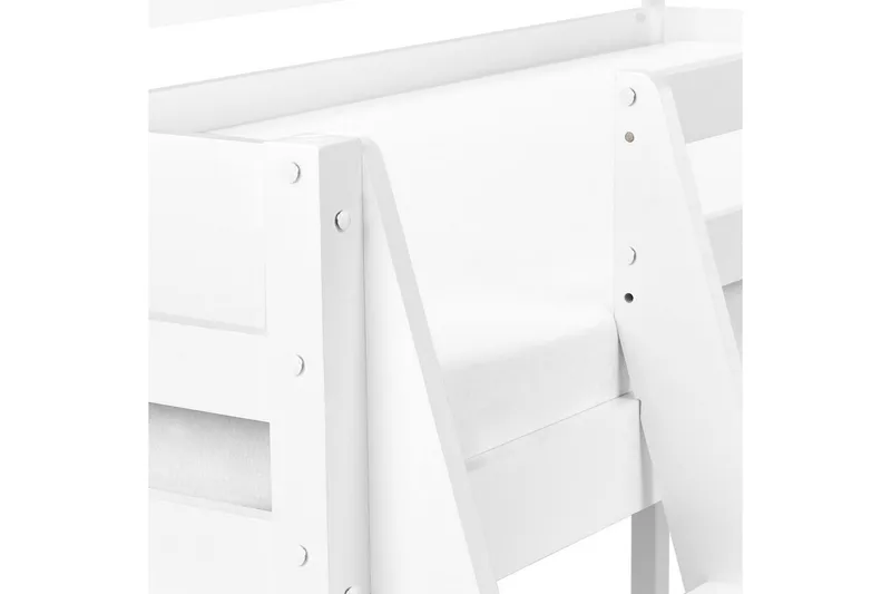 Matala kerrossänky Ascoux - Valkoinen - Huonekalut - Sänky - Kerrossängyt