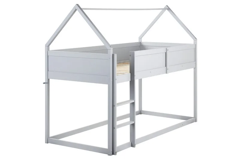 Matala kerrossänky Dienne - Harmaa - Huonekalut - Sänky - Kerrossängyt