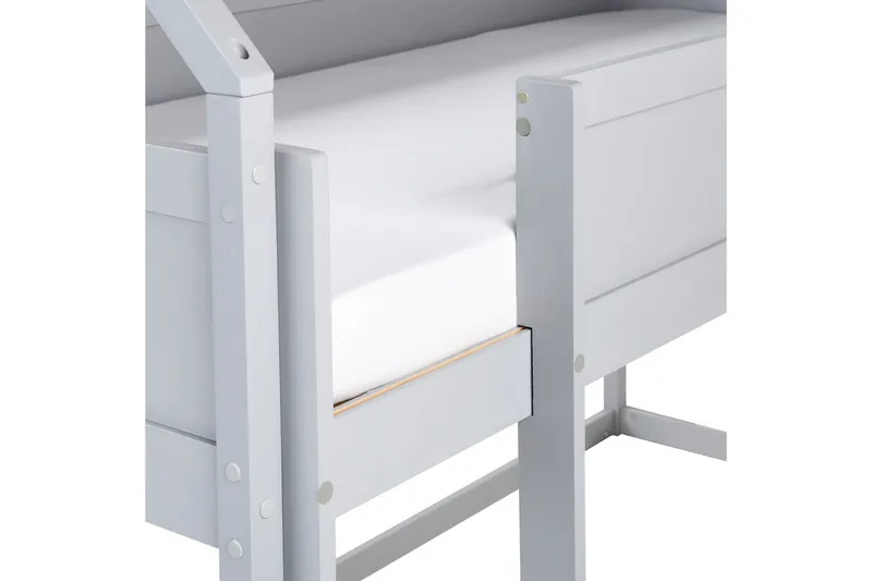 Matala kerrossänky Dienne - Harmaa - Huonekalut - Sänky - Kerrossängyt