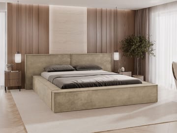 Melor-sängynrunko 180x200 cm - beige - Huonekalut - Sänky - Sänkykehikot & sängynrungot