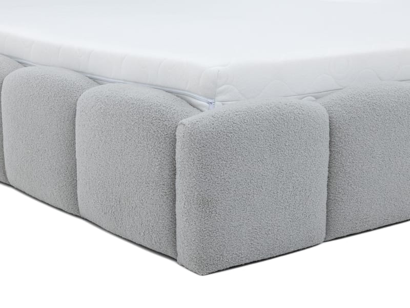 Merik-sängynrunko 160x200 cm - harmaa - Huonekalut - Sänky - Sänkykehikot & sängynrungot