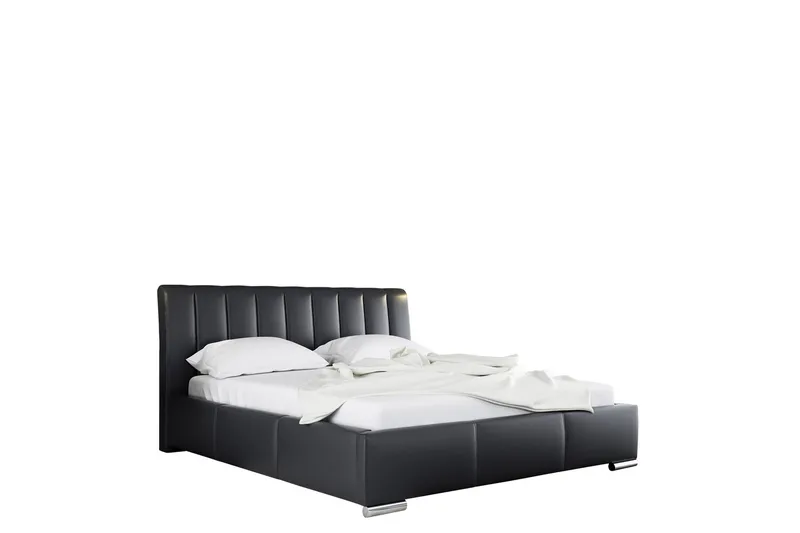 Milano Sänkyrunko 160x200 cm, Musta