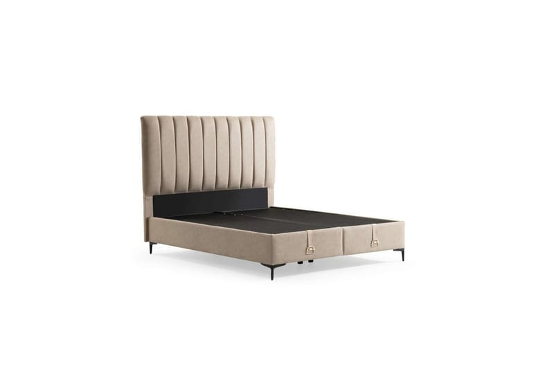 Mojon Sängynrunko 100x200 cm - Beige - Huonekalut - Sänky - Sänkykehikot & sängynrungot