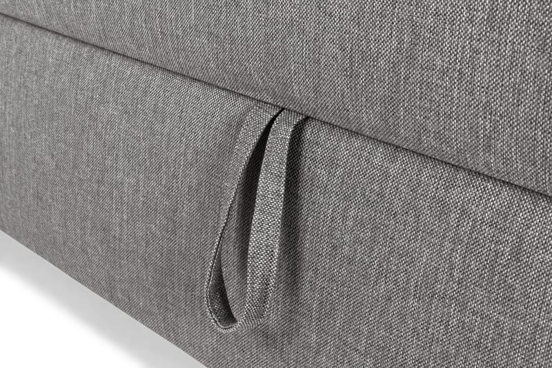 Montana Täydellinen Sänkypaketti Säilytystilalla 90x200 cm - Harmaa - Huonekalut - Sänky - Sängyt säilytystilalla