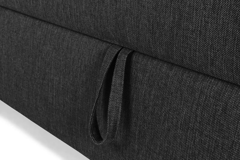 Montana Täydellinen Sänkypaketti Säilytystilalla 90x200 cm - Tummanharmaa - Huonekalut - Sänky - Sängyt säilytystilalla