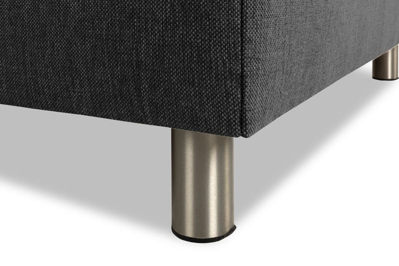 Montana Täydellinen Sänkypaketti Säilytystilalla 90x200 cm - Tummanharmaa - Huonekalut - Sänky - Sängyt säilytystilalla