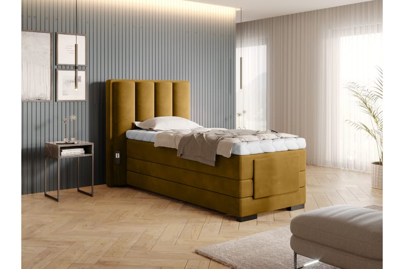 Säädettävä Jenkkisänky Masayuki 90x200 cm - Huonekalut - Sänky - Moottorisänky