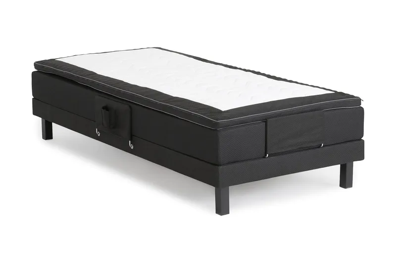 Säätösänky Belinda Musta - 90x200 - Huonekalut - Sänky - Moottorisänky