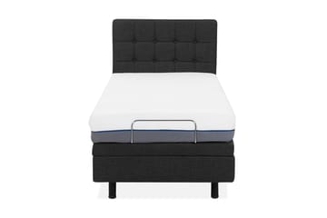 Sänky Kisterud Ställbar 80x200 cm - Harmaa - Huonekalut - Sänky - Moottorisänky