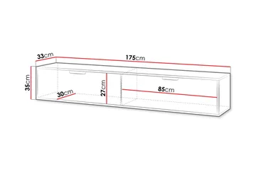 Nieres Sängynrunko 200x200 cm - Harmaa - Huonekalut - Sänky - Sänkykehikot & sängynrungot