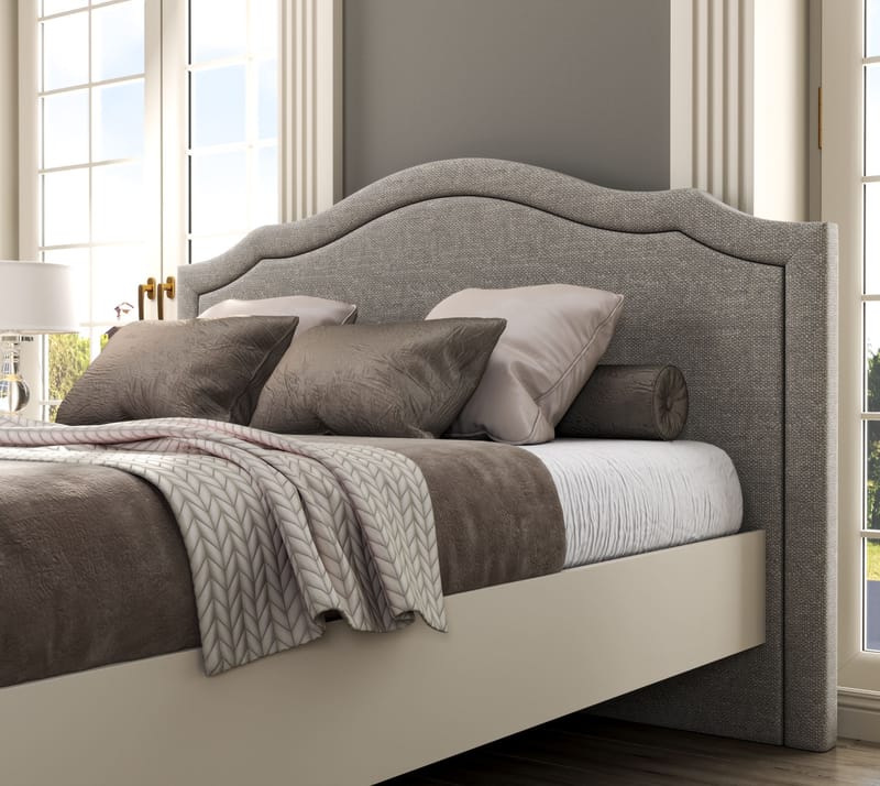 Nimora Parisängyn runko 180x200 cm - Kerma, tammi, harmaa - Huonekalut - Sänky - Sänkykehikot & sängynrungot