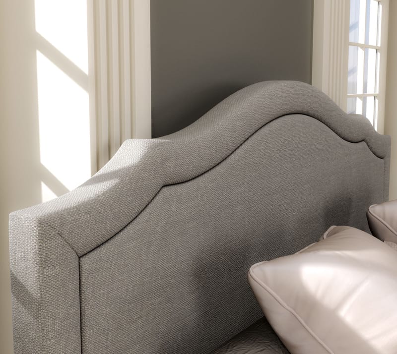 Nimora Parisängyn runko 180x200 cm - Kerma, tammi, harmaa - Huonekalut - Sänky - Sänkykehikot & sängynrungot