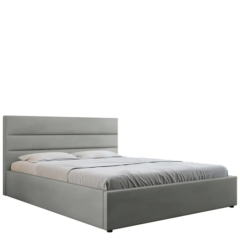 Omrynn Sängynrunko 140x200 cm, Harmaa