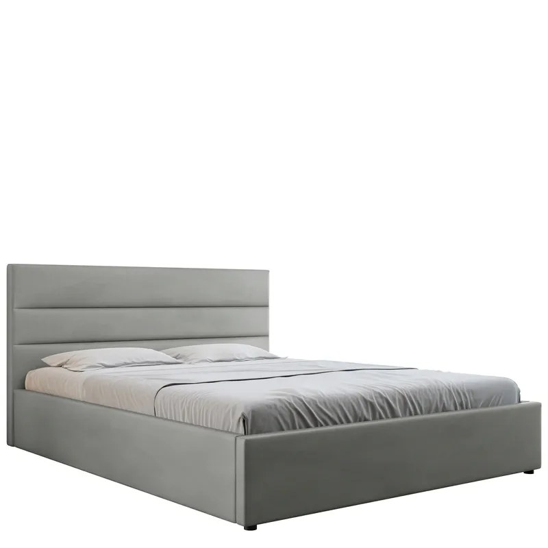 Omrynn Sängynrunko 140x200 cm, Harmaa