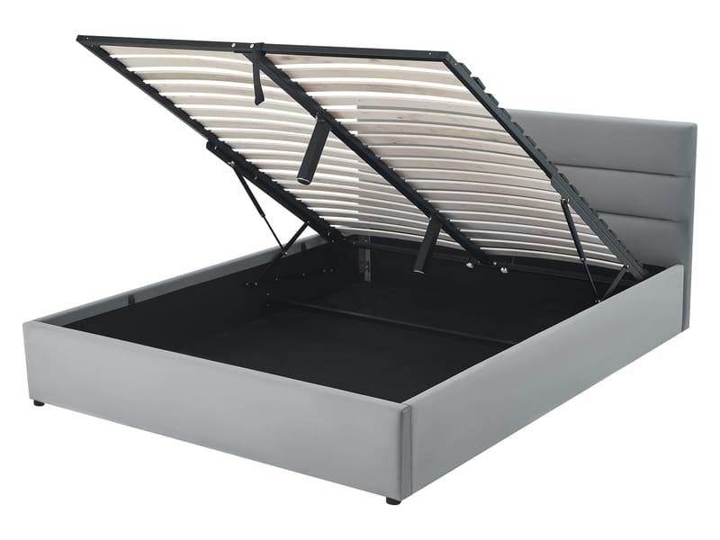 Omrynn Sängynrunko 160x200 cm - Harmaa - Huonekalut - Sänky - Sänkykehikot & sängynrungot