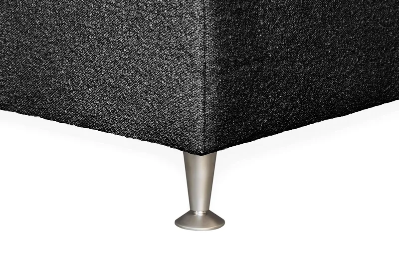 Oslo Lyx Jenkkisänky 120x200 cm - Musta - Huonekalut - Sänky - Jenkkisängyt