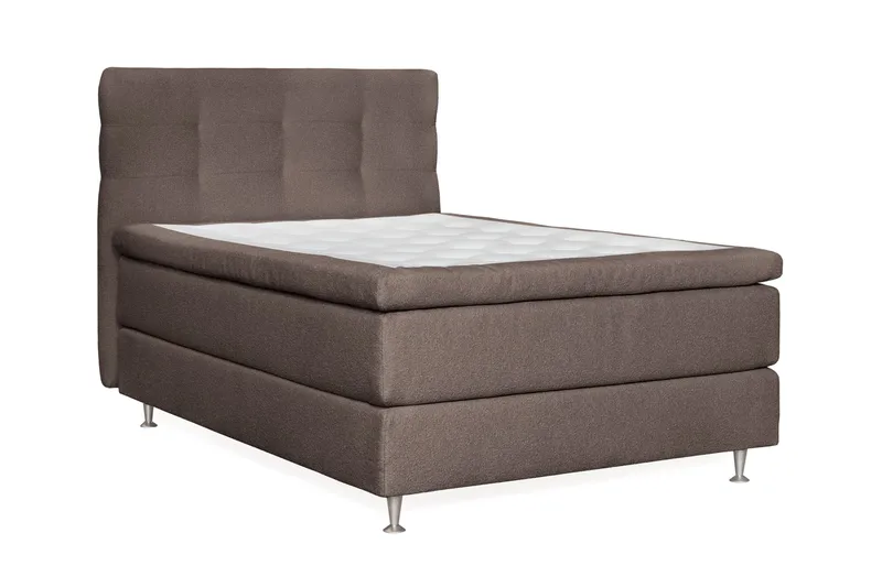 Oslo Lyx Jenkkisänky 120x200 cm - Vaaleanruskea - Huonekalut - Sänky - Jenkkisängyt