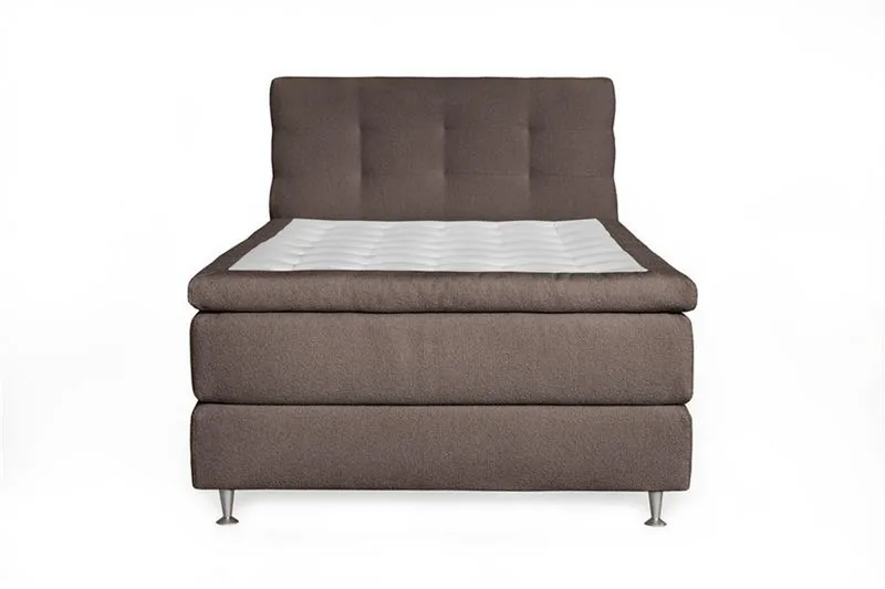 Oslo Lyx Jenkkisänky 120x200 cm, Vaaleanruskea