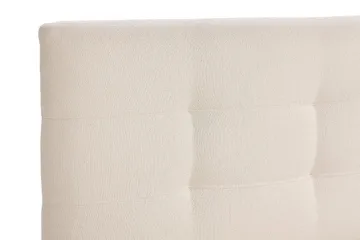 Oslo Lyx Luxe Täydellinen Sänkypaketti Jenkkisänky 180x200 cm sängynpäädyllä - Vaaleabeige - Huonekalut - Sänky - Jenkkisängyt