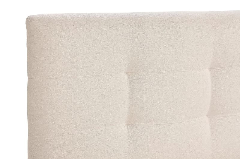 Oslo Lyx Luxe Täydellinen Sänkypaketti Jenkkisänky 180x200 cm sängynpäädyllä - Vaaleabeige - Huonekalut - Sänky - Jenkkisängyt
