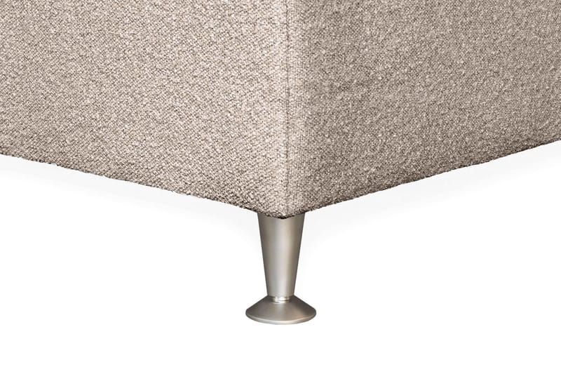 Oslo Lyx Sänky­paketti Jenkkisänky 120x200 cm Curved Sängynpääty - Beige - Huonekalut - Sänky - Jenkkisängyt
