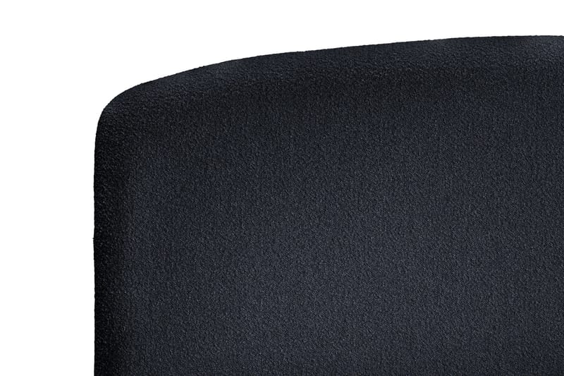 Oslo Lyx Sänky­paketti Jenkkisänky 120x200 cm Curved Sängynpääty - Musta - Huonekalut - Sänky - Jenkkisängyt