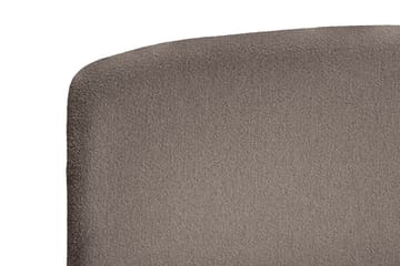 Oslo Lyx Sänky­paketti Jenkkisänky 140x200 cm Curved Sängynpääty - Vaaleanruskea - Huonekalut - Sänky - Sänkypaketti