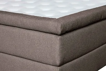 Oslo Lyx Sänky­paketti Jenkkisänky 140x200 cm Curved Sängynpääty - Vaaleanruskea - Huonekalut - Sänky - Sänkypaketti