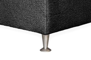 Oslo Lyx Sänky­paketti Jenkkisänky 160x200 cm Curved Sängynpääty - Musta - Huonekalut - Sänky - Sänkypaketti