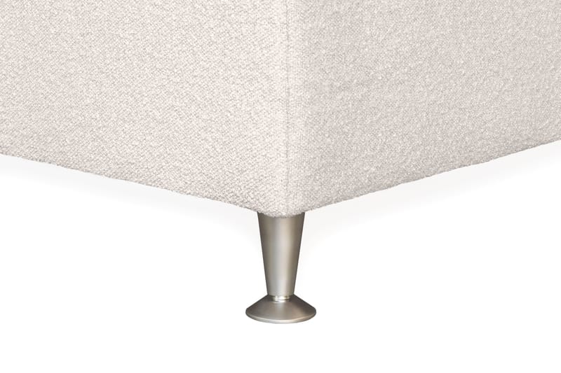 Oslo Lyx Sänky­paketti Jenkkisänky 180x200 cm Curved Sängynpääty - Vaaleabeige - Huonekalut - Sänky - Jenkkisängyt