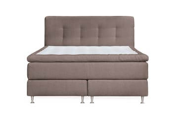 Oslo Lyx Sänkypaketti Jenkkisänky 160x200 cm Nappiverhoiltu Sängynpääty