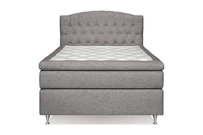 Jenkkisänky Abelie 140x200 Medium, Harmaa