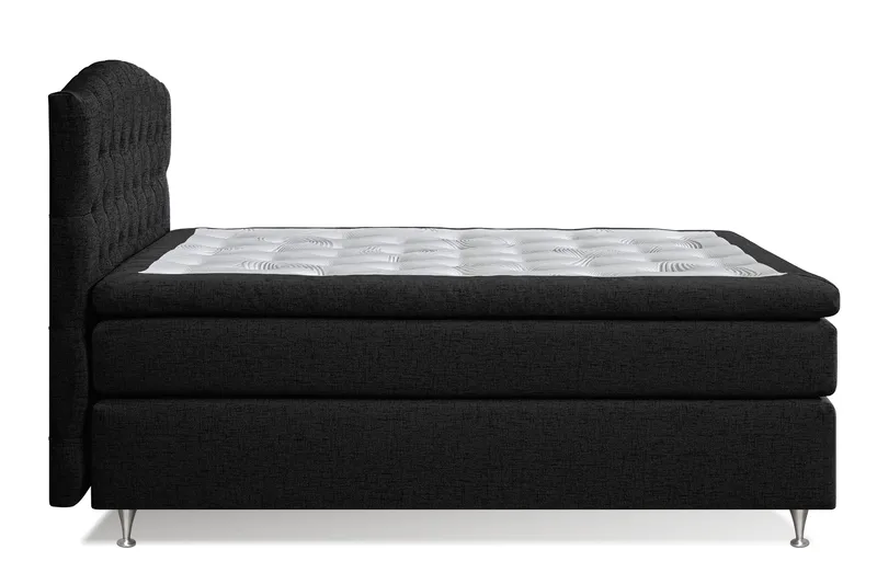 Jenkkisänky Abelie 140x200 Medium - Musta - Huonekalut - Sänky - Parisänky