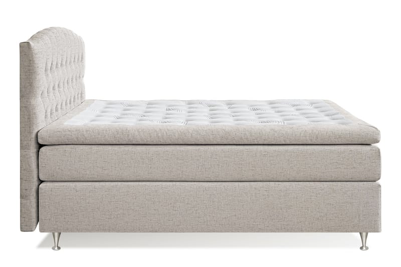 Jenkkisänky Abelie 160x200 Kova - Beige - Huonekalut - Sänky - Jenkkisängyt