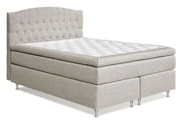 Jenkkisänky Abelie 160x200 Kova - Beige - Huonekalut - Sänky - Parisänky