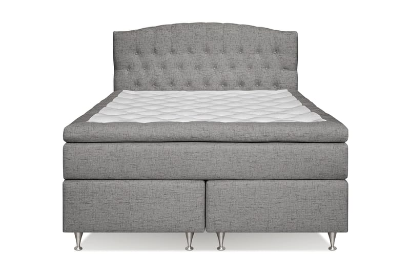 Jenkkisänky Abelie 160x200 Kova - Harmaa - Huonekalut - Sänky - Parisänky