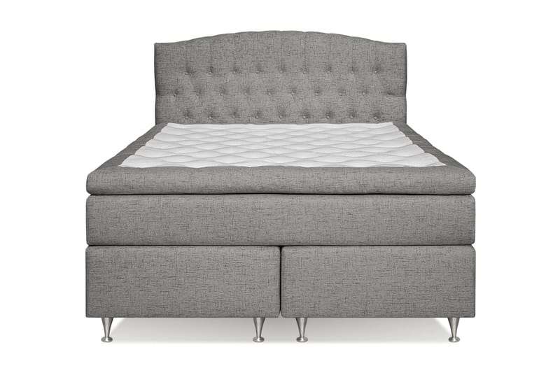 Jenkkisänky Abelie 160x200 Kova - Harmaa - Huonekalut - Sänky - Jenkkisängyt