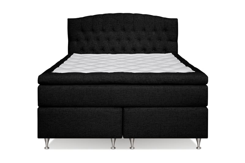 Jenkkisänky Abelie 160x200 Kova - Musta - Huonekalut - Sänky - Jenkkisängyt