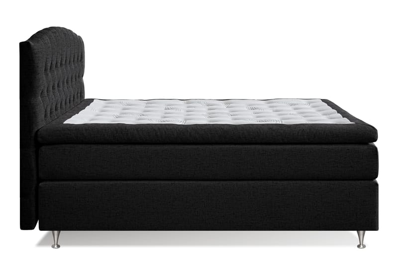 Jenkkisänky Abelie 160x200 Kova - Musta - Huonekalut - Sänky - Jenkkisängyt