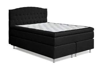 Jenkkisänky Abelie 160x200 Kova - Musta - Huonekalut - Sänky - Parisänky