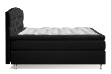 Jenkkisänky Abelie 160x200 Kova - Musta - Huonekalut - Sänky - Parisänky