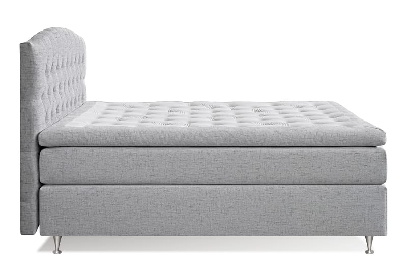 Jenkkisänky Abelie 160x200 Kova - Vaaleanharmaa - Huonekalut - Sänky - Jenkkisängyt