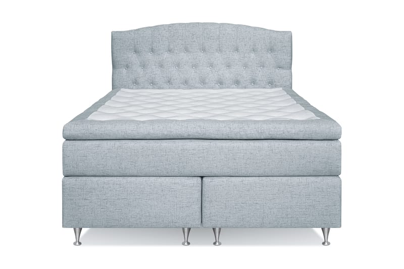 Jenkkisänky Abelie 160x200 Kova - Vaaleansininen - Huonekalut - Sänky - Jenkkisängyt