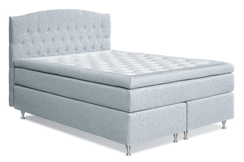 Jenkkisänky Abelie 160x200 Kova - Vaaleansininen - Huonekalut - Sänky - Jenkkisängyt