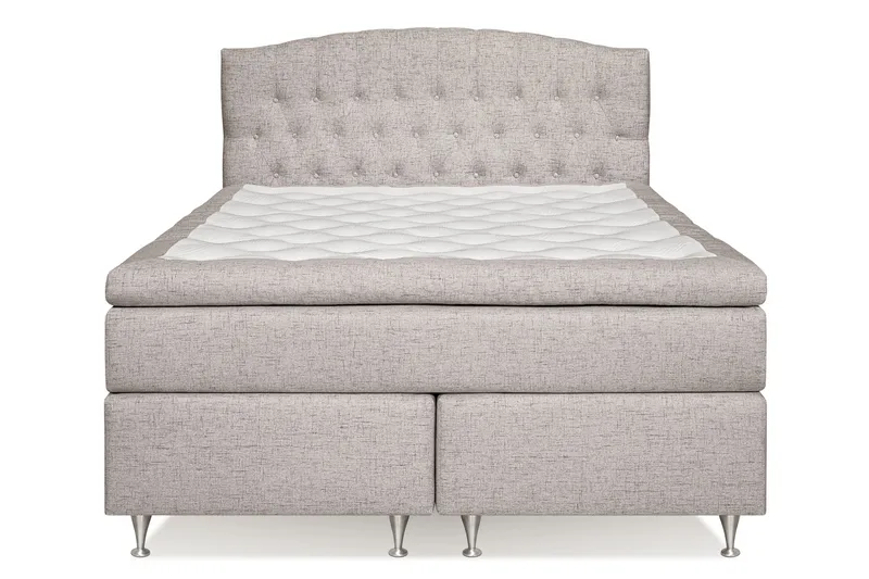 Jenkkisänky Abelie 160x200 Kova/Medium - Beige - Huonekalut - Sänky - Parisänky