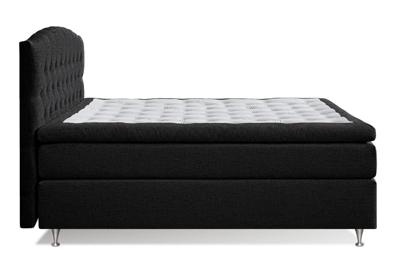 Jenkkisänky Abelie 160x200 Kova/Medium - Musta - Huonekalut - Sänky - Parisänky