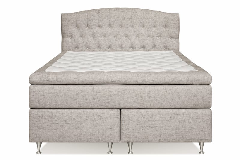 Jenkkisänky Abelie 160x200 Medium - Beige - Huonekalut - Sänky - Jenkkisängyt